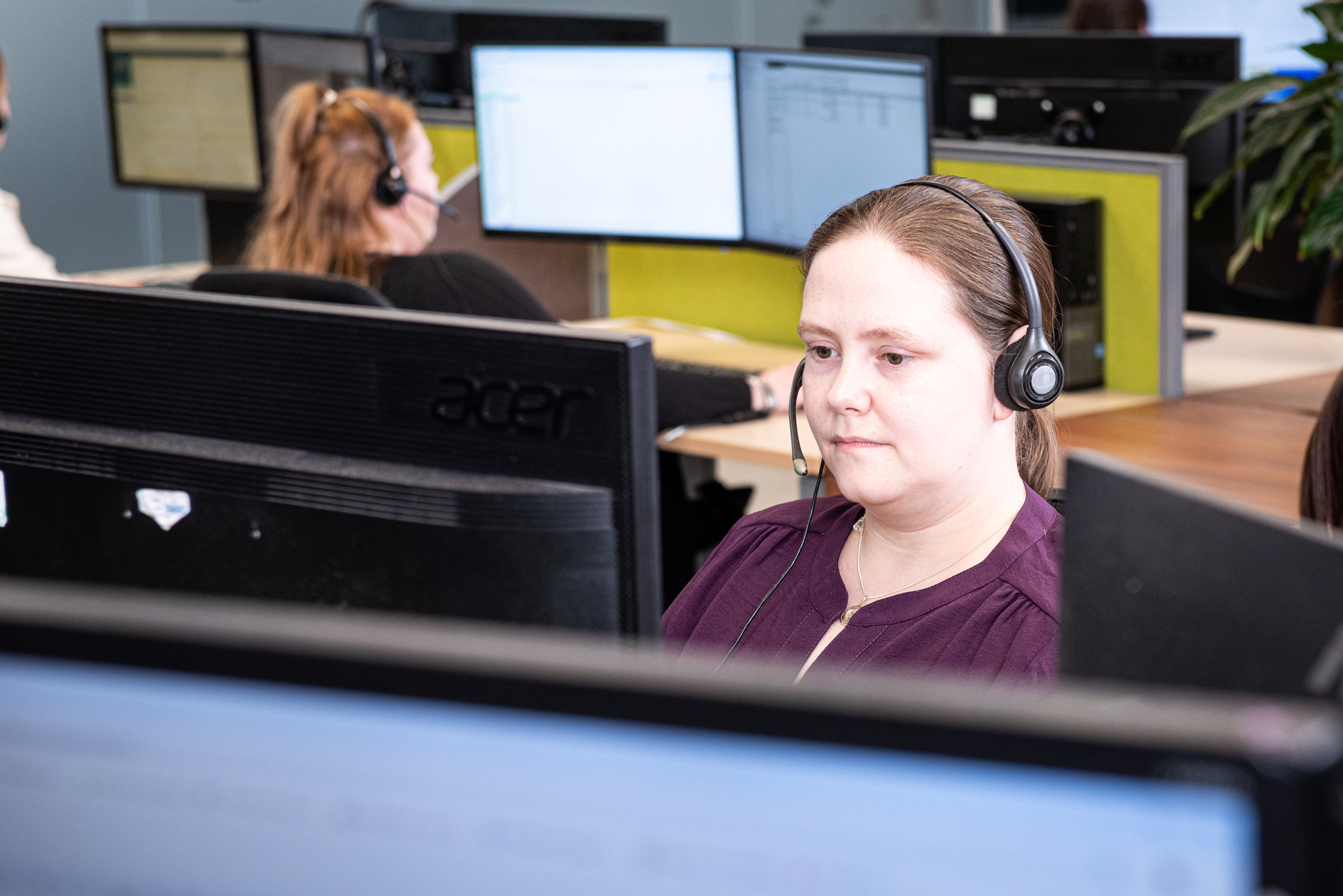 Centralising customer service and returns management A member of the Dawleys team working on centralising customer service and returns management