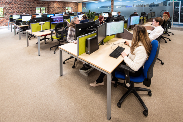 Dawleys Sept 2024-63 A team of workers in the Contact Centre providing support